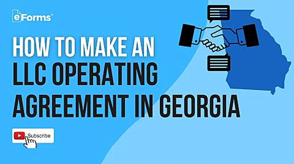 Is an operating agreement required for an LLC in georgia