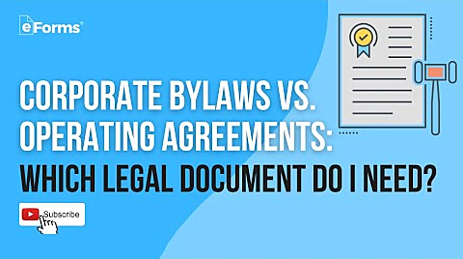 Legal documents LLC agreement