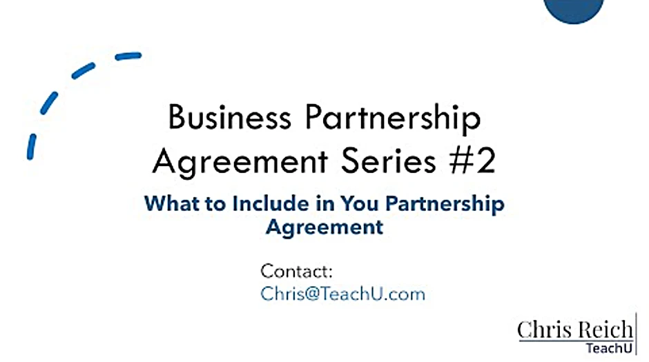 What is a LLC company partnership agreement