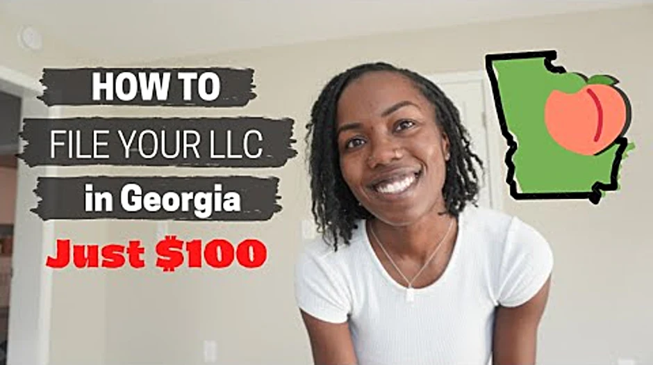 how much for an llc in ga online