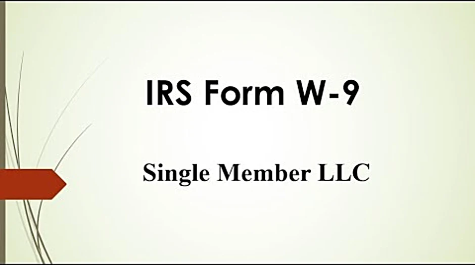 how should an llc fill out a w9