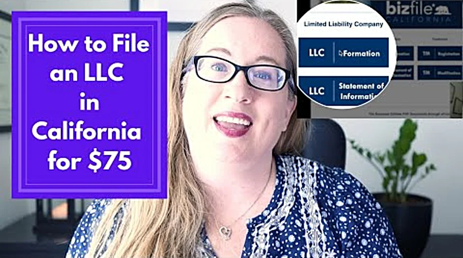 how to apply for an llc in california