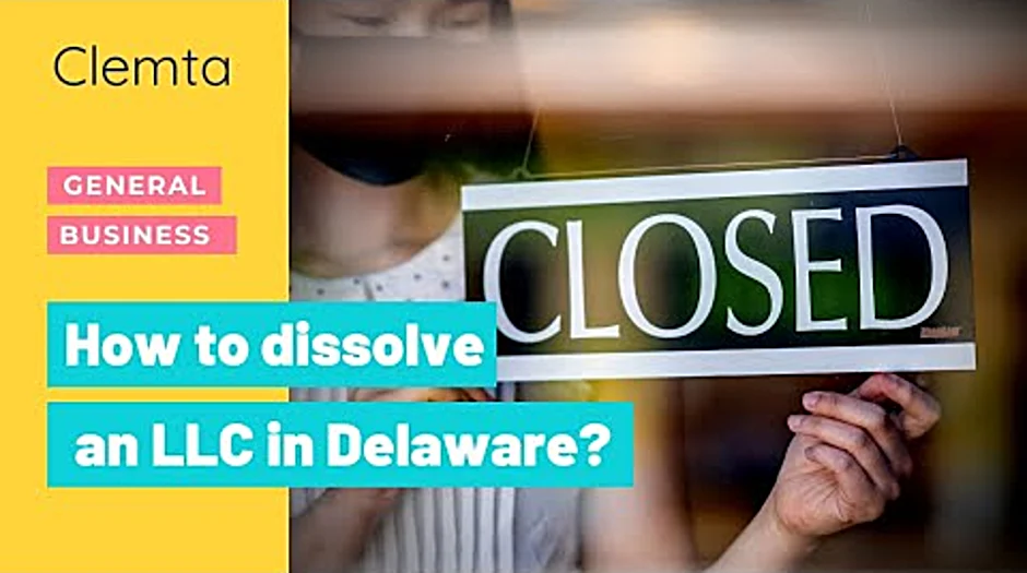 how to close a llc company in delaware